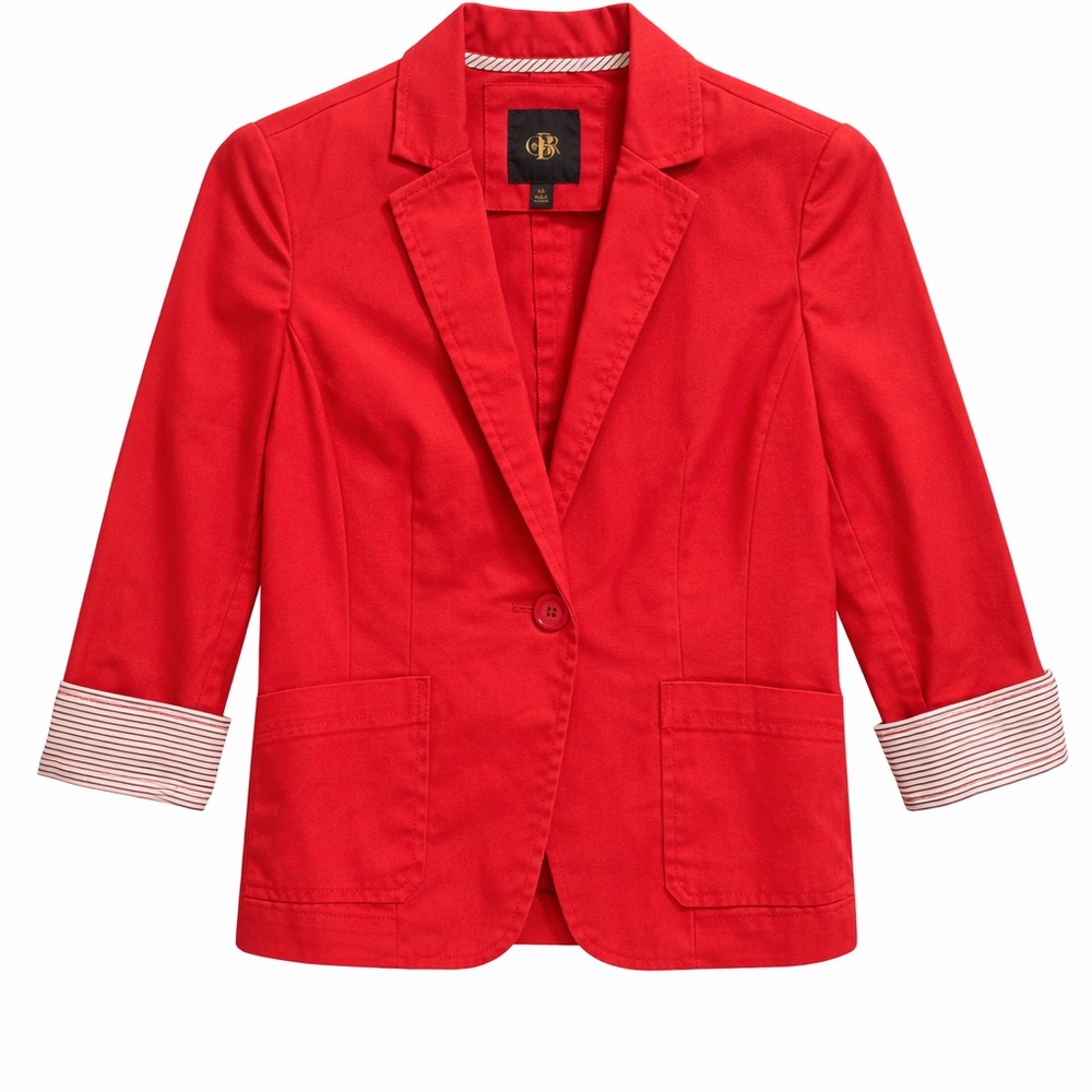 Gianni Bini Bold Red Women's Blazer